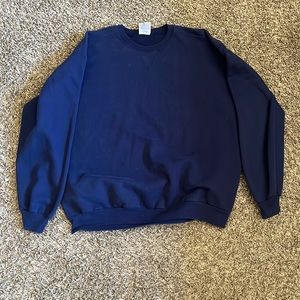 Vintage navy blue crewneck size XL